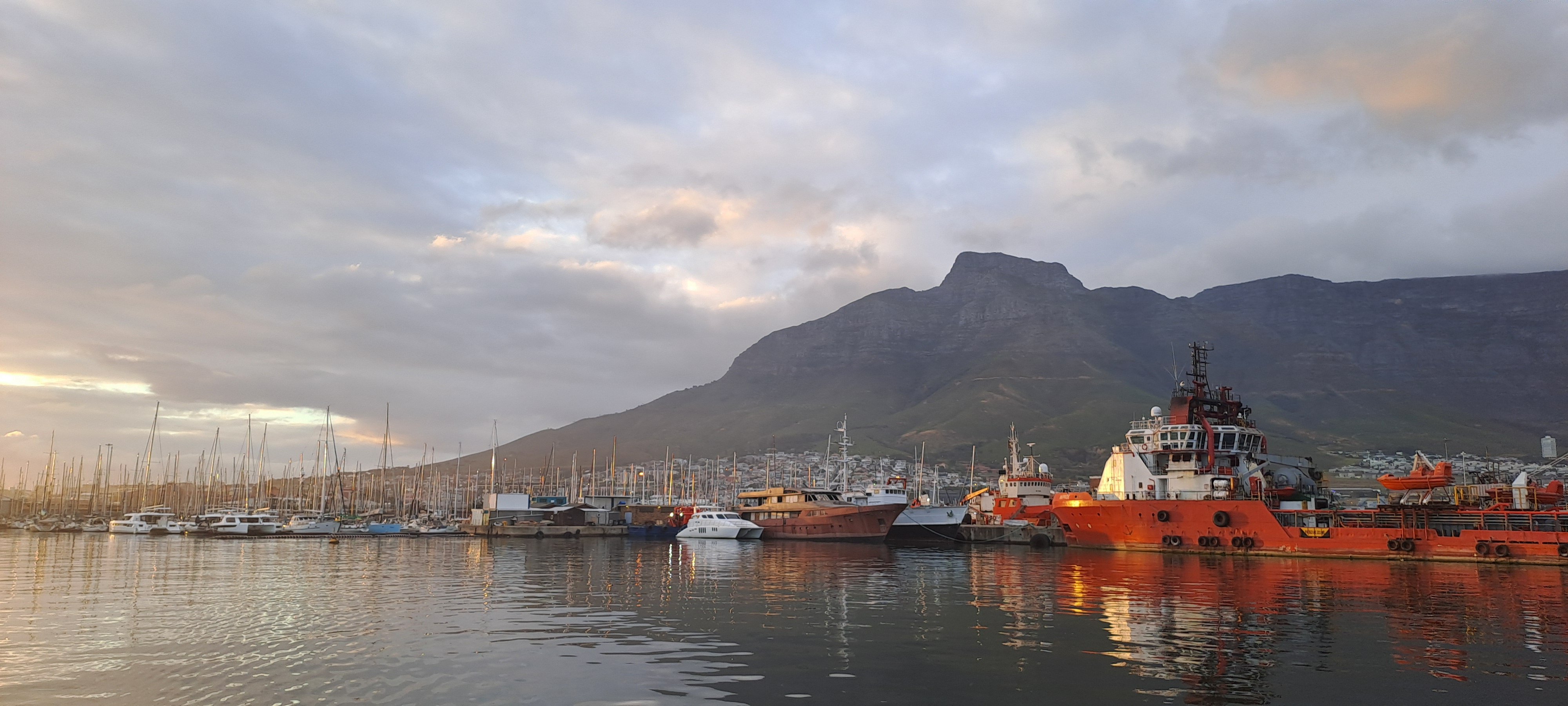 1 Départ de Cape town au lever du jour